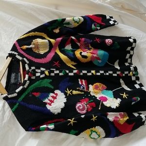 Berek 4th of July / birthday themed sweater